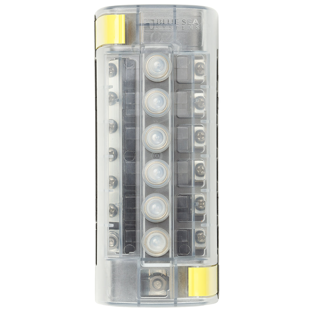 Blue Sea 5052 ST CLB Circuit Breaker Block  6 Position wNegative Bus 5052