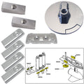 Tecnoseal Anode Kit wHardware  Mercury Verado 6  Aluminum 20816AL