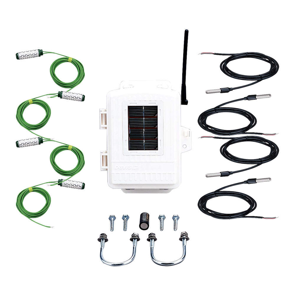Davis Complete Wireless Soil MoistureTemperature Station  Includes Sensors 6345CS