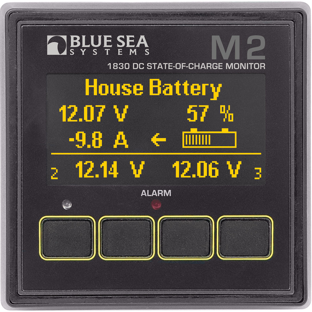 Blue Sea 1830 M2 DC SoC State of Charge Monitor 1830