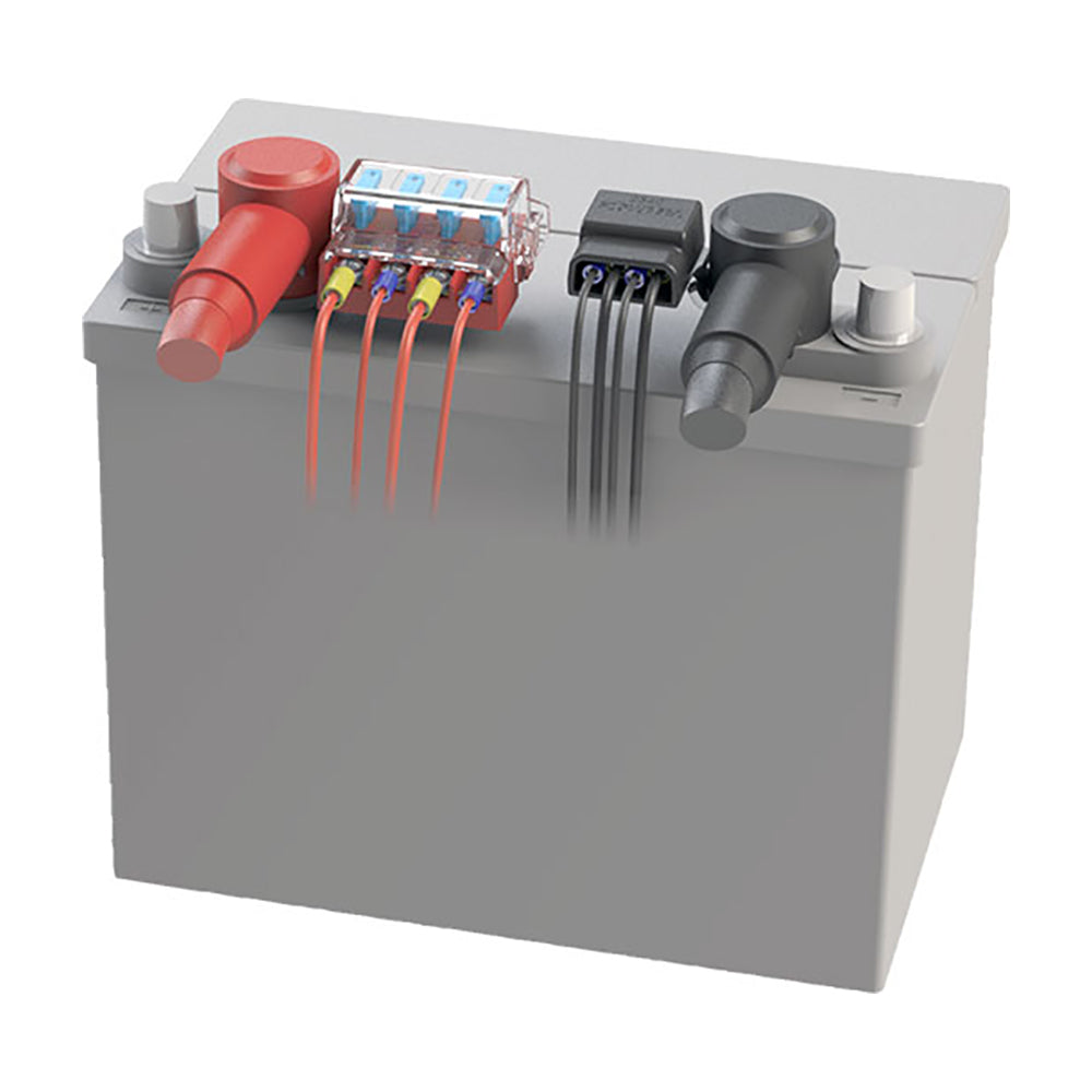 Blue Sea 5024 STBlade Battery Terminal Mount Fuse Block Kit 5024