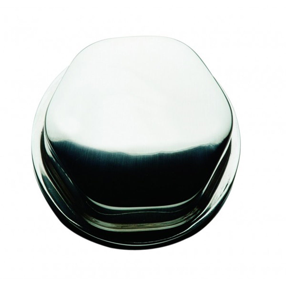 Schmitt Marine Faux Center Nut  ChromePlastic  12 34 Base fCast Steering Wheels CAP0304