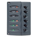 BEP Contour Switch Panel  Waterproof 6 Way CSP6