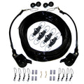 Rupp Double Rigging Kit wLokUps  NokOuts  260 Black Mono CA0175MO