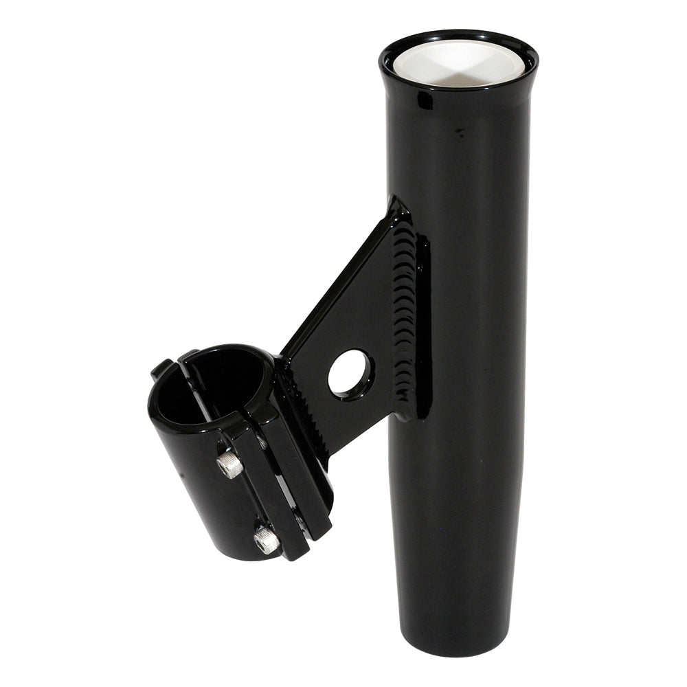 Lees ClampOn Rod Holder  Black Aluminum  Vertical Mount  Fits 1315 OD Pipe RA5002BK