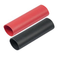 Ancor Heavy Wall Heat Shrink Tubing  34 x 3  2Pack  BlackRed 326202