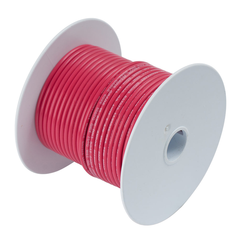 Ancor Red 8 AWG Tinned Copper Wire  50 111505