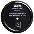 FireboyXintex Propane Control  Solenoid Valve wBlack Bezel Display C1BR