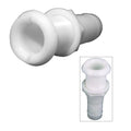 Perko 118 ThruHull Fitting fHose Narrow Flange  Plastic 0301DP6A