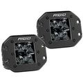 RIGID Industries DSeries PRO Flush Mount  Spot LED  Midnight Edition  Pair  Black 212213BLK