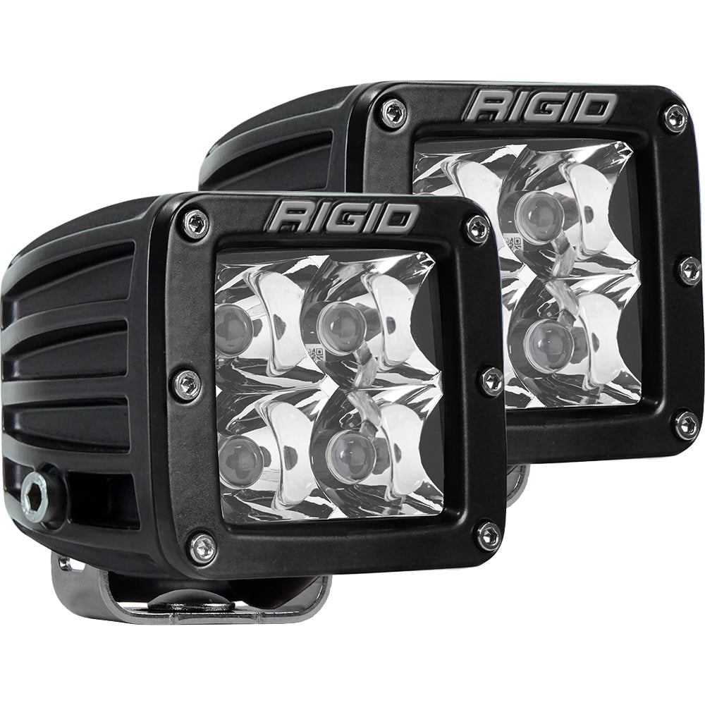 RIGID Industries DSeries PRO HybridSpot LED  Pair  Black 202213