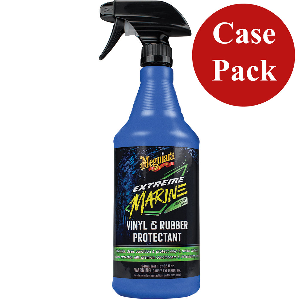 Meguiars Extreme Marine  Vinyl  Rubber Protectant  Case of 6 M180132CASE