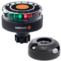 Navisafe Navilight Tricolor 2NM wNavibolt Base  Horizontal Mount  Black 342KIT7