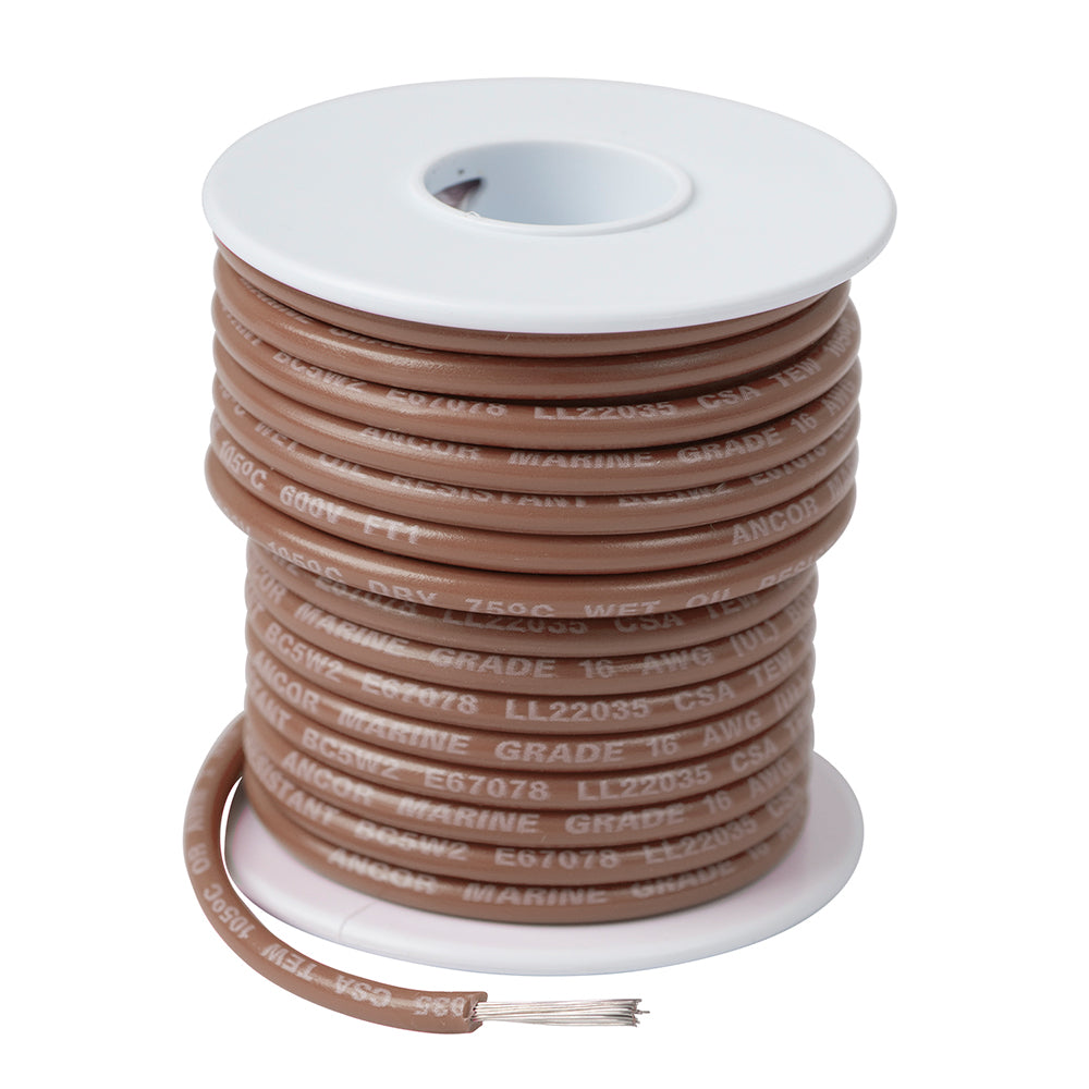 Ancor Tan 16 AWG Tinned Copper Wire  100 101810