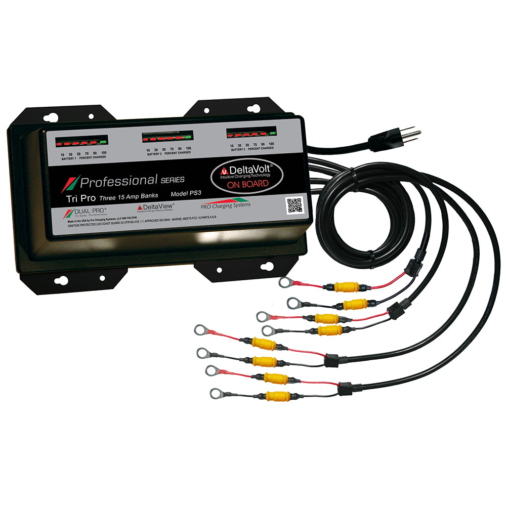 Dual Pro Professional Series Battery Charger  45A  315ABanks  12V36V PS3