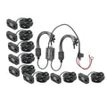 HEISE RGB Accent Lighting Kit  8 Pack HE8TLRGBK