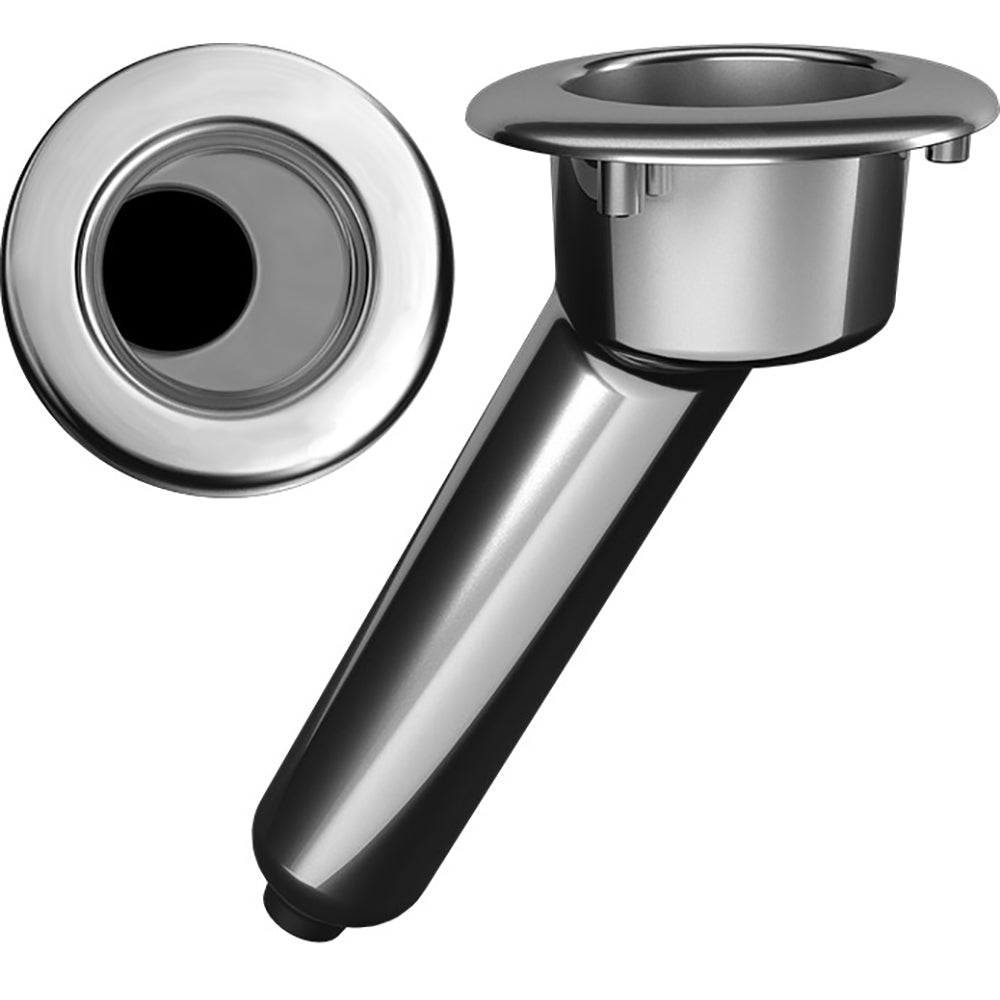 Mate Series Elite Screwless Stainless Steel 30 Rod  Cup Holder  Drain  Round Top C1030DS