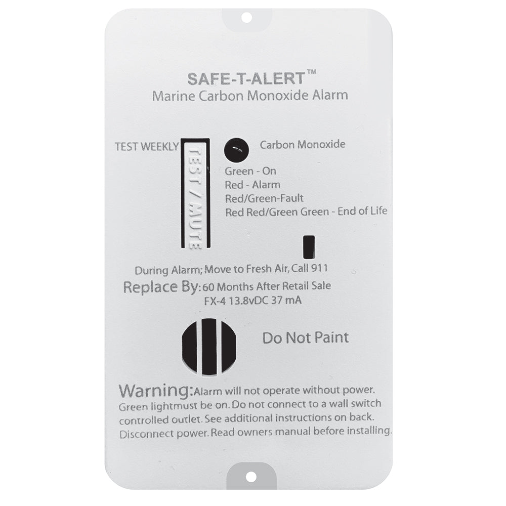 SafeTAlert FX4 Carbon Monoxide Alarm FX4