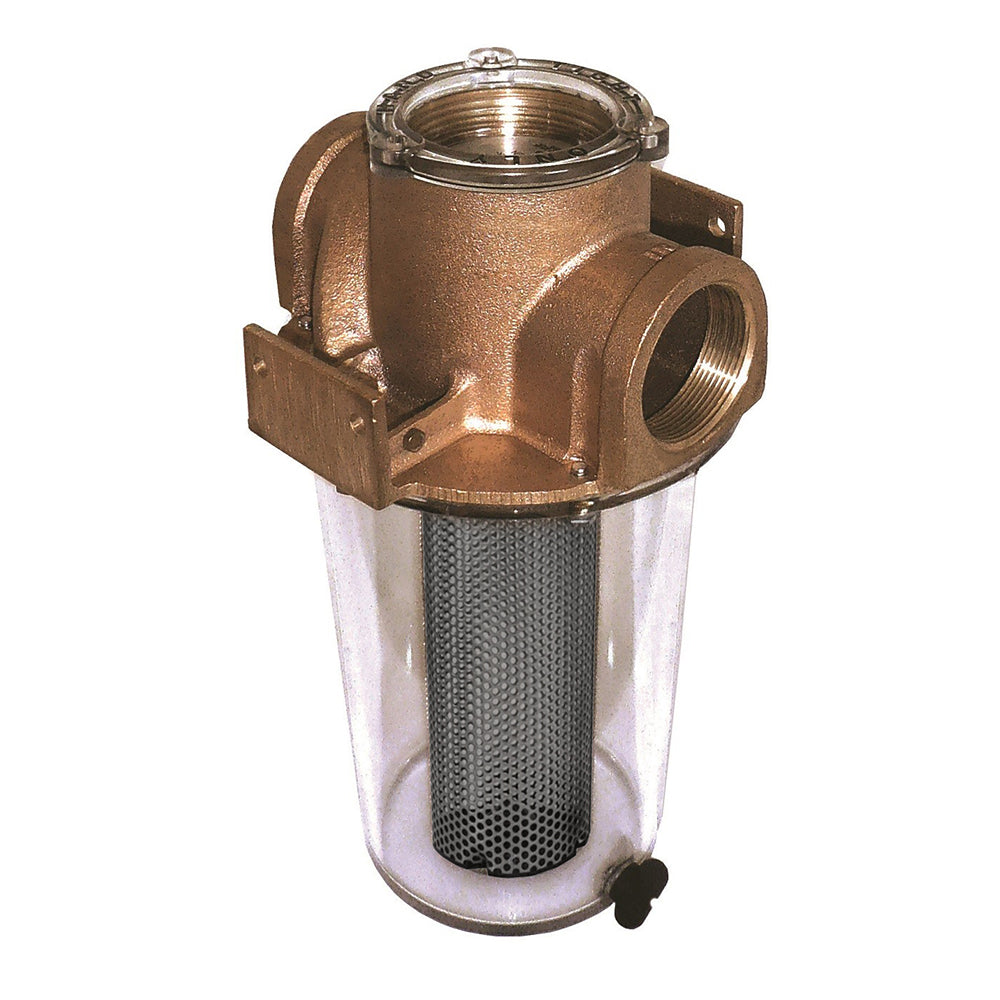 GROCO ARG750 Series 34 Raw Water Strainer wMonel Basket ARG750