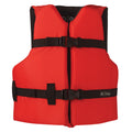 Onyx Nylon General Purpose Life Jacket  Youth 5090lbs  Red 10300010000212