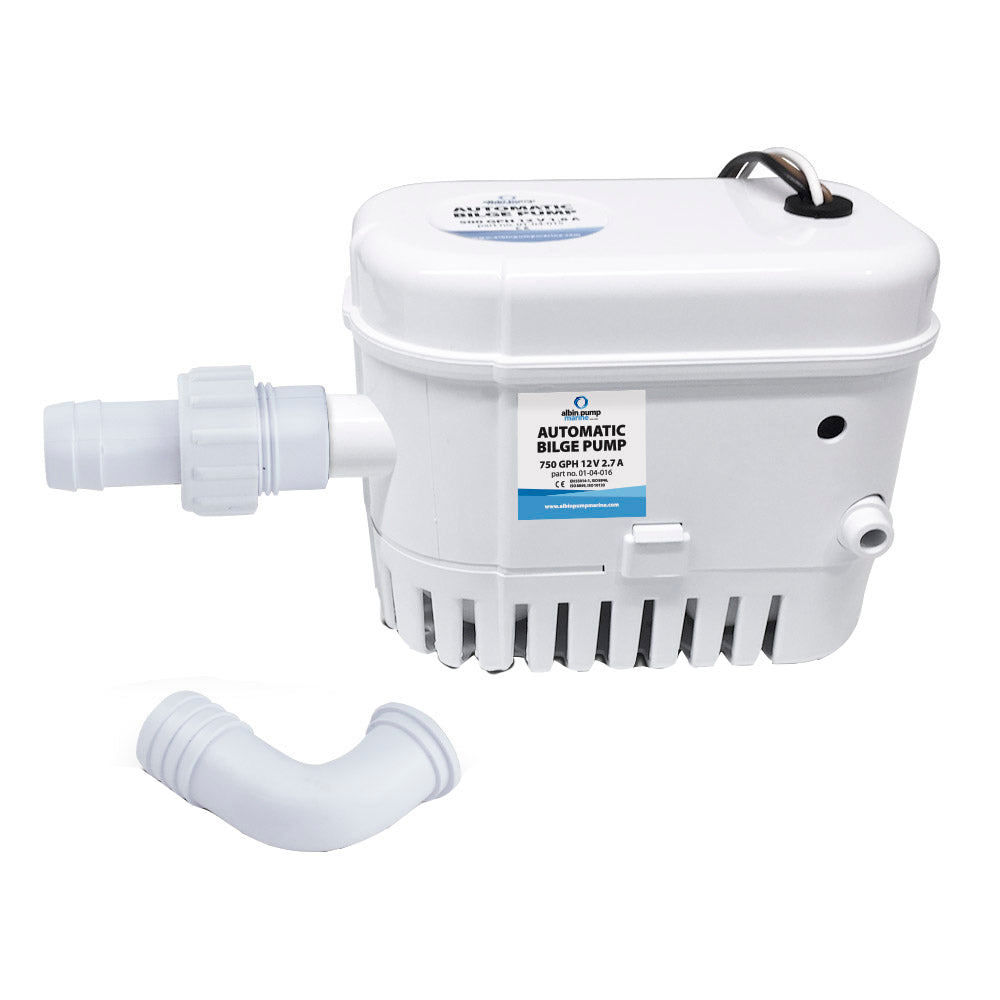 Albin Group Automatic Bilge Pump 750 GPH  12V 0104016