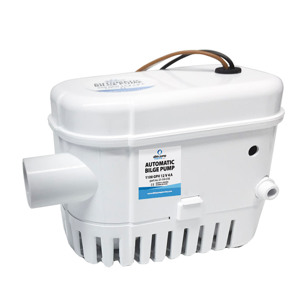 Albin Group Automatic Bilge Pump 1100 GPH  12V 0104018