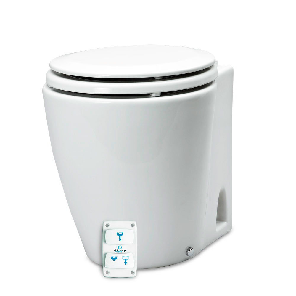 Albin Group Marine Design Marine Toilet Silent Electric  12V 0703045