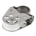 Schaefer ClampOn Furling Line Stanchion Lead Block  1 Ball Bearing 30034