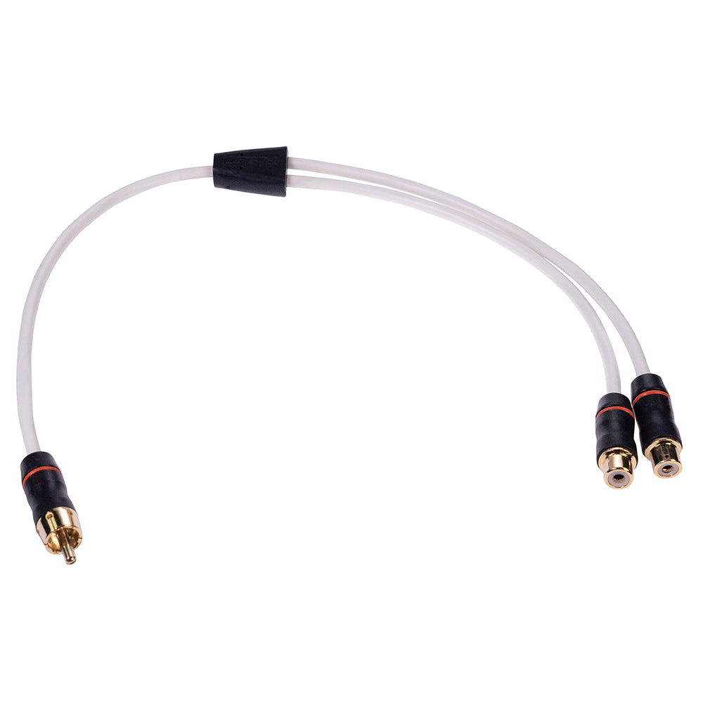 Fusion Performance RCA Cable Splitter  1 Male to 2 Female  9 0101262200