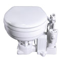 Raritan PH PowerFlush ElectricManual Toilet  Marine Size  12v  White P101E12