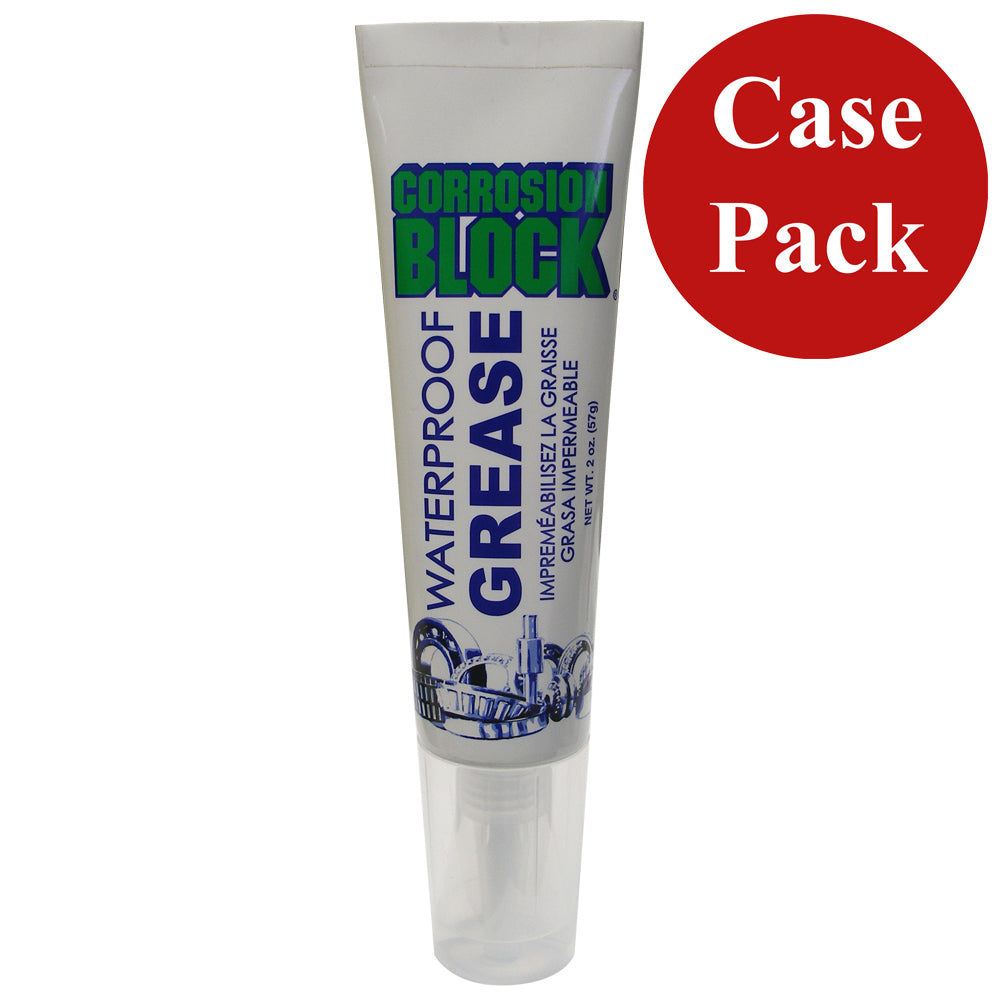 Corrosion Block High Performance Waterproof Grease  2oz Tube  NonHazmat NonFlammable  NonToxic Case of 24 25002CASE
