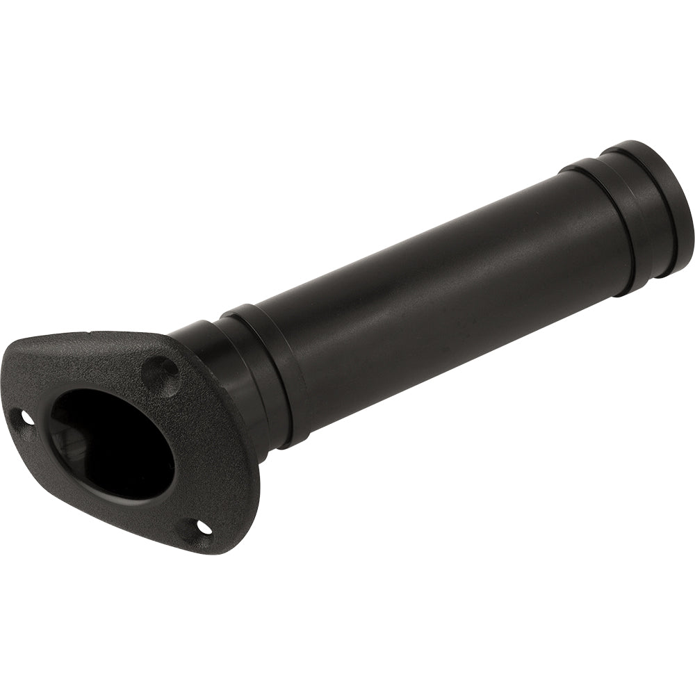 SeaDog Flush Mount Rod Holder  Black 3251601