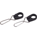 SeaDog Nylon Flagpole Pennant Mounts  Stainless Clips  Pair 3281971