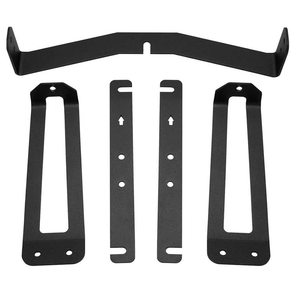 RIGID Industries 2018 Ford F150 Hidden Grille Mount f6 Lightbar  Black 41675