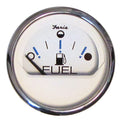 Faria Chesapeake White SS 2 Fuel Level Gauge  Metric E12F 13818