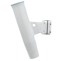 CE Smith Aluminum Vertical ClampOn Rod Holder 1516 OD White Powdercoat wSleeve 53716