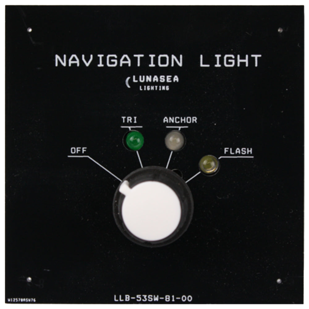 Lunasea TriAnchorFlash Fixture Switch LLB53SW8100