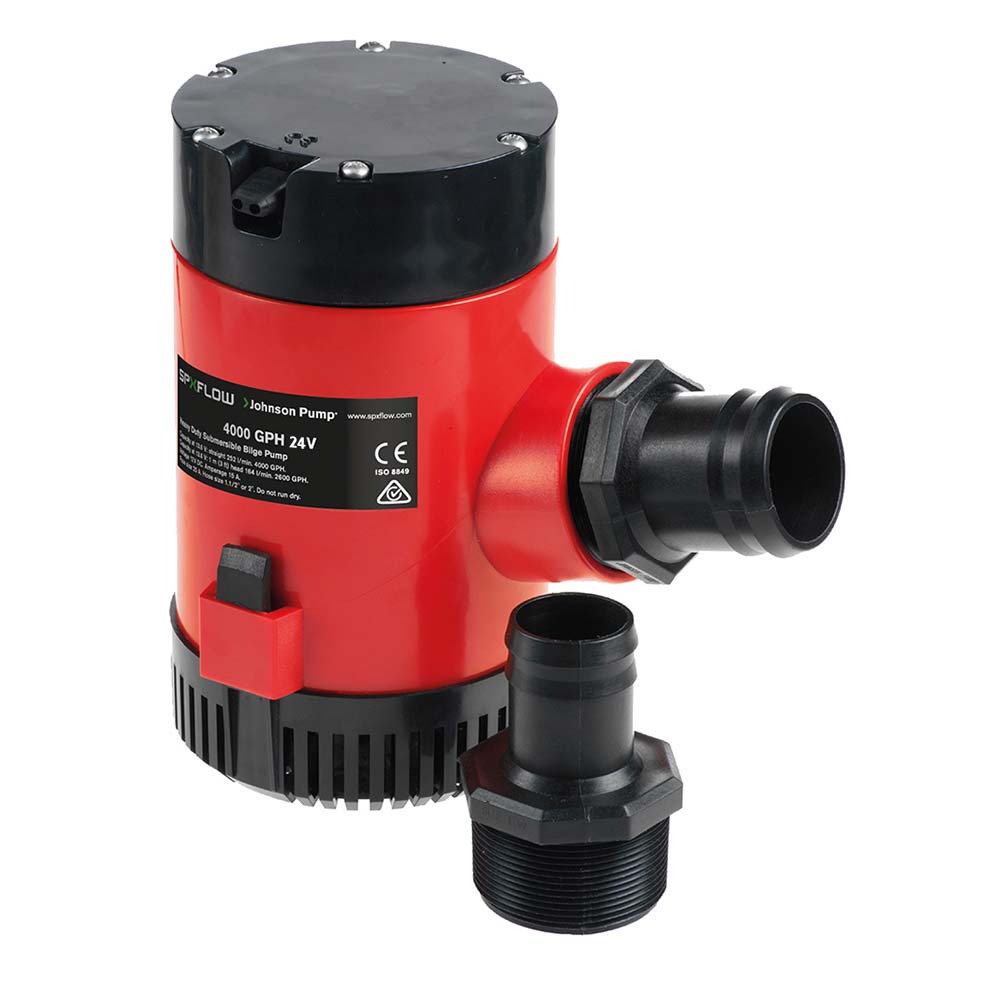 Johnson Pump Heavy Duty Bilge Pump 4000 GPH  24V 40084