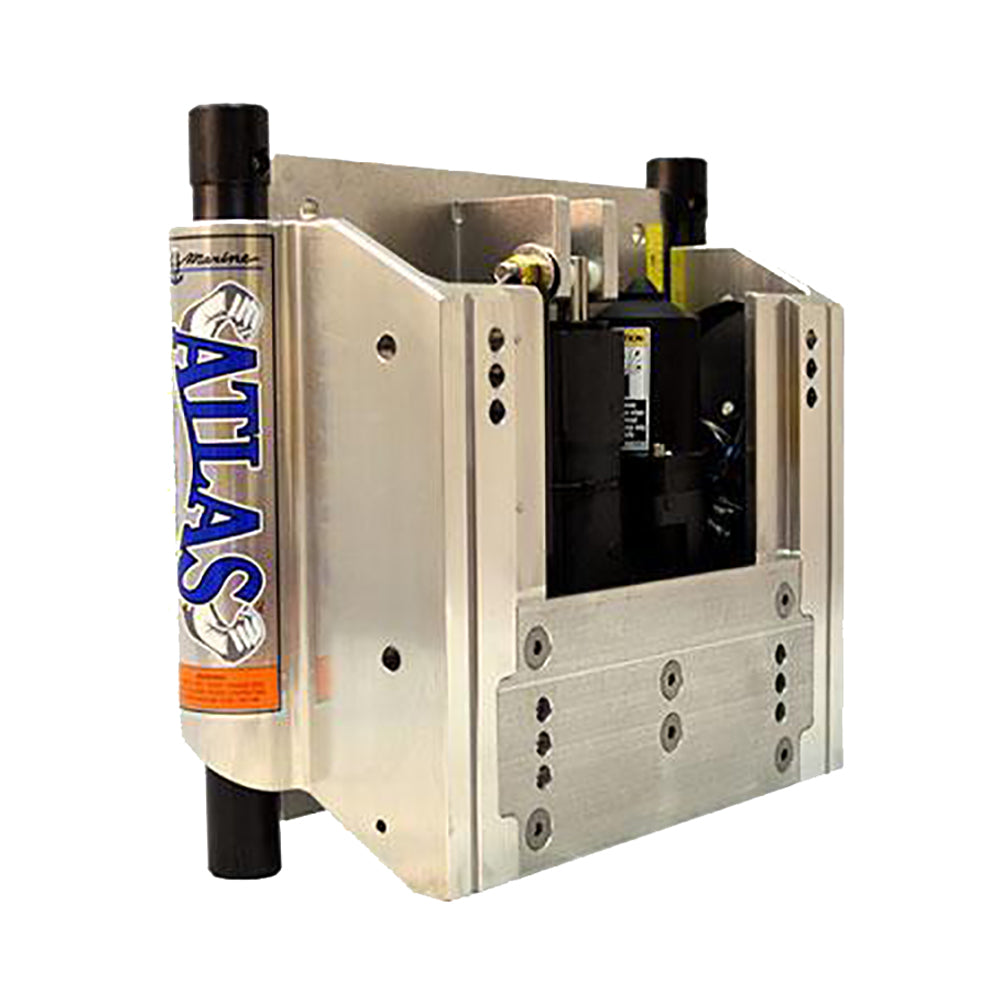 TH Marine ATLAS 10 Set Back Hydraulic Jack Plate Polished AHJ10VDP