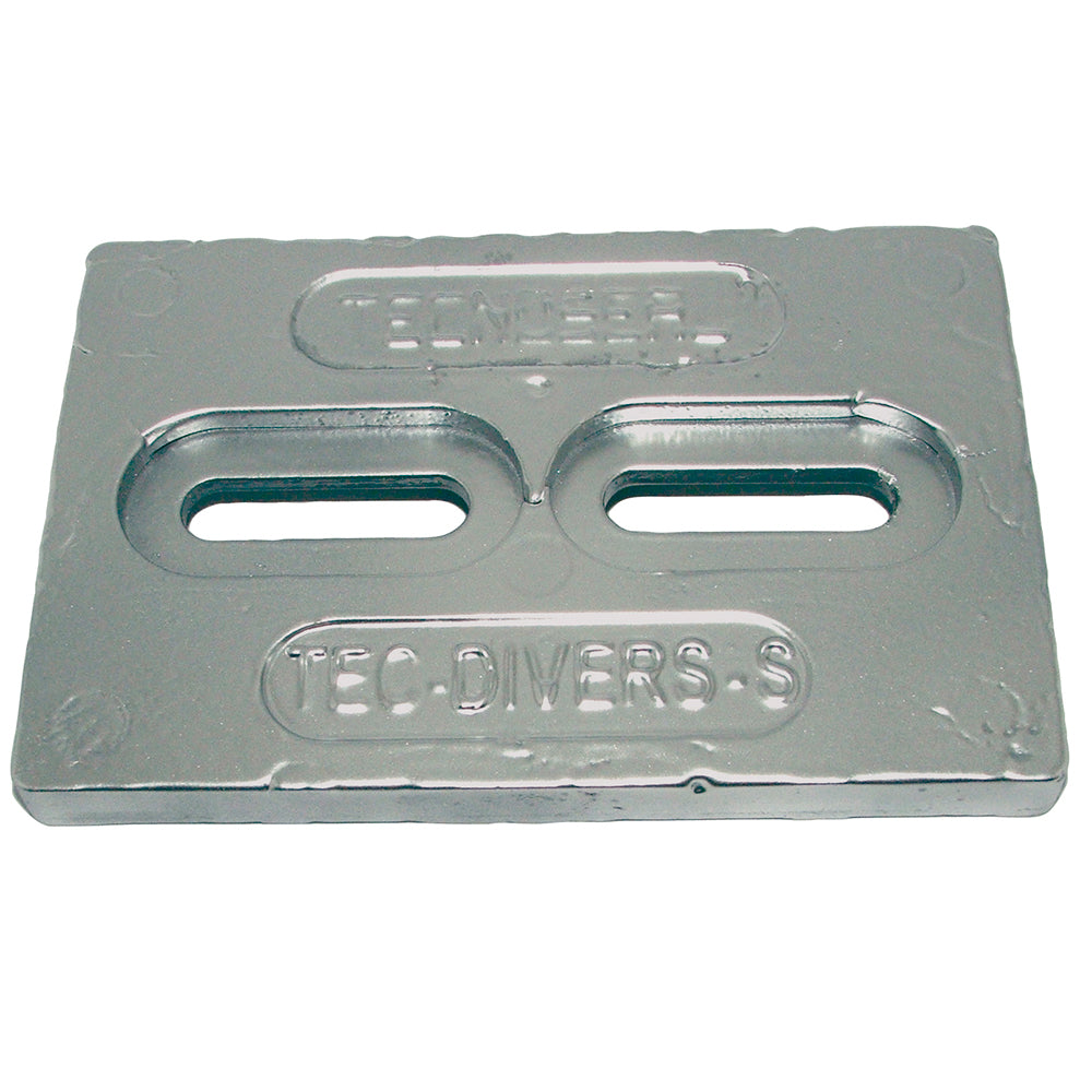 Tecnoseal Mini Zinc Plate Anode 6 x 4 x 12 TECDIVERSS