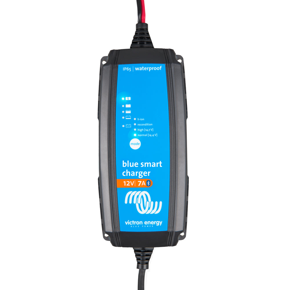 Victron BlueSmart IP65 Charger 12 VDC  7AMP w 120VAC Plug UL 1236 BPC120731104R