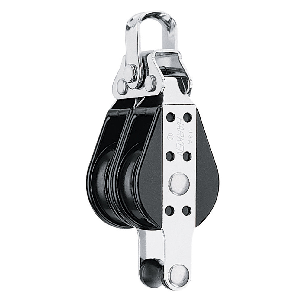 Harken 38mm Double Big Bullet Block wBecket 128