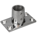 SeaDog Rail Base Fitting Rectangular Base 90  316 Stainless Steel  11116 x 3  78 OD 2819001