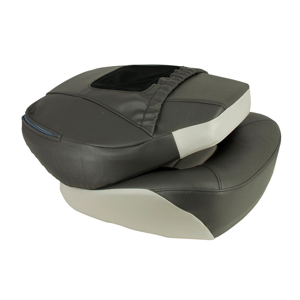 Springfield Fish Pro Mid Back Folding Seat  CharcoalGrey 1041733