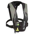 Onyx AM24 Series All Clear AutomaticManual Inflatable Life Jacket  Grey  Adult 13220070100421