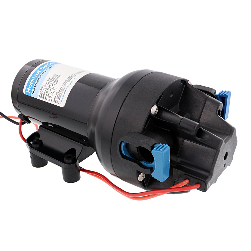 Jabsco HotShot HD5 Heavy Duty Washdown Pump  12V  5 GPM  70 PSI P501J119N3A