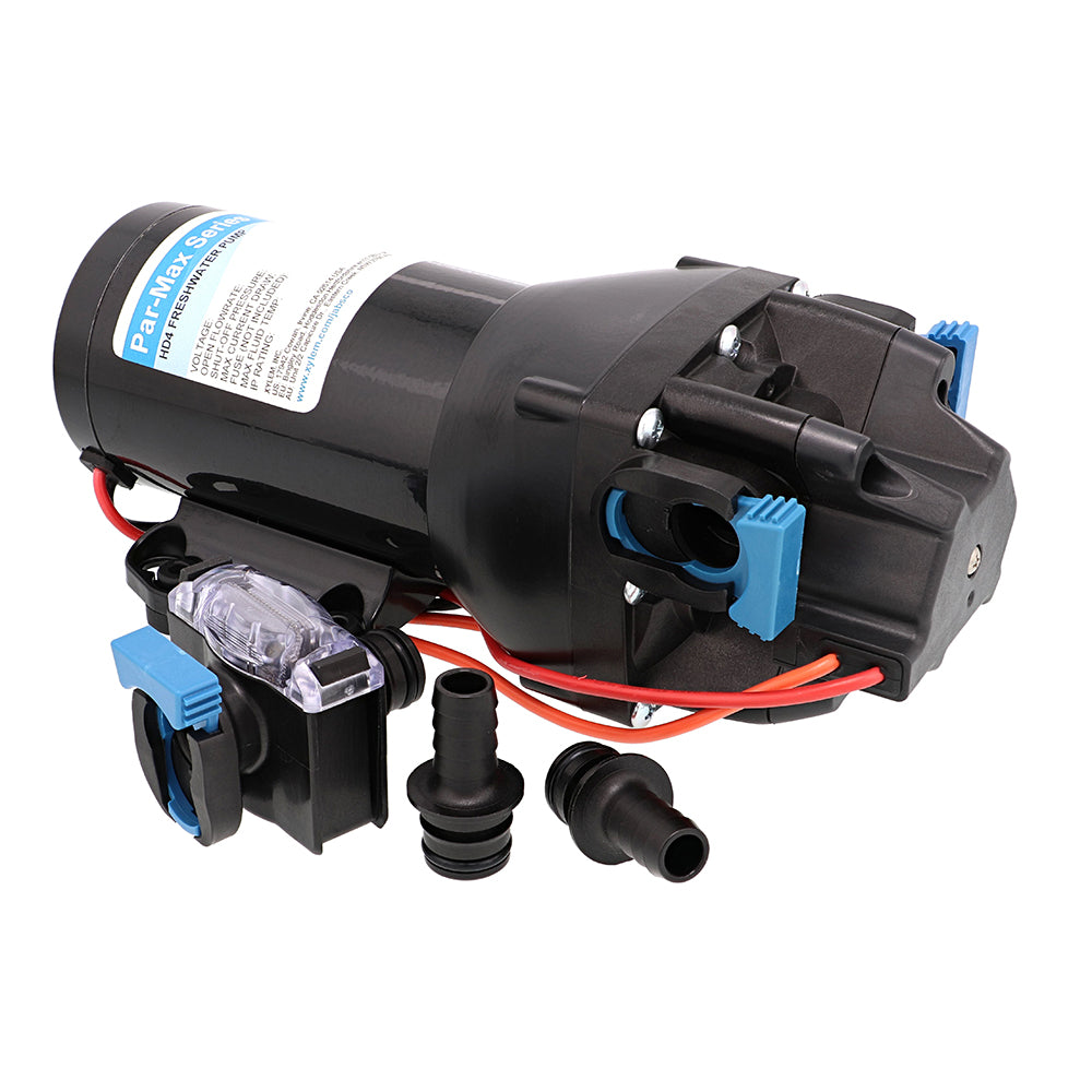 Jabsco ParMax HD4 Heavy Duty Water Pressure Pump  24V  4 GPM  60 PSI Q402J118S3A
