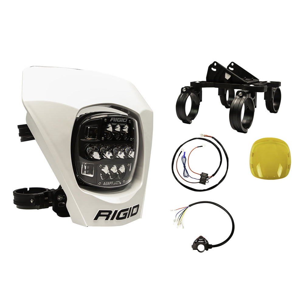RIGID Industries Adapt XE Extreme Enduro LED Moto Kit  White 300417