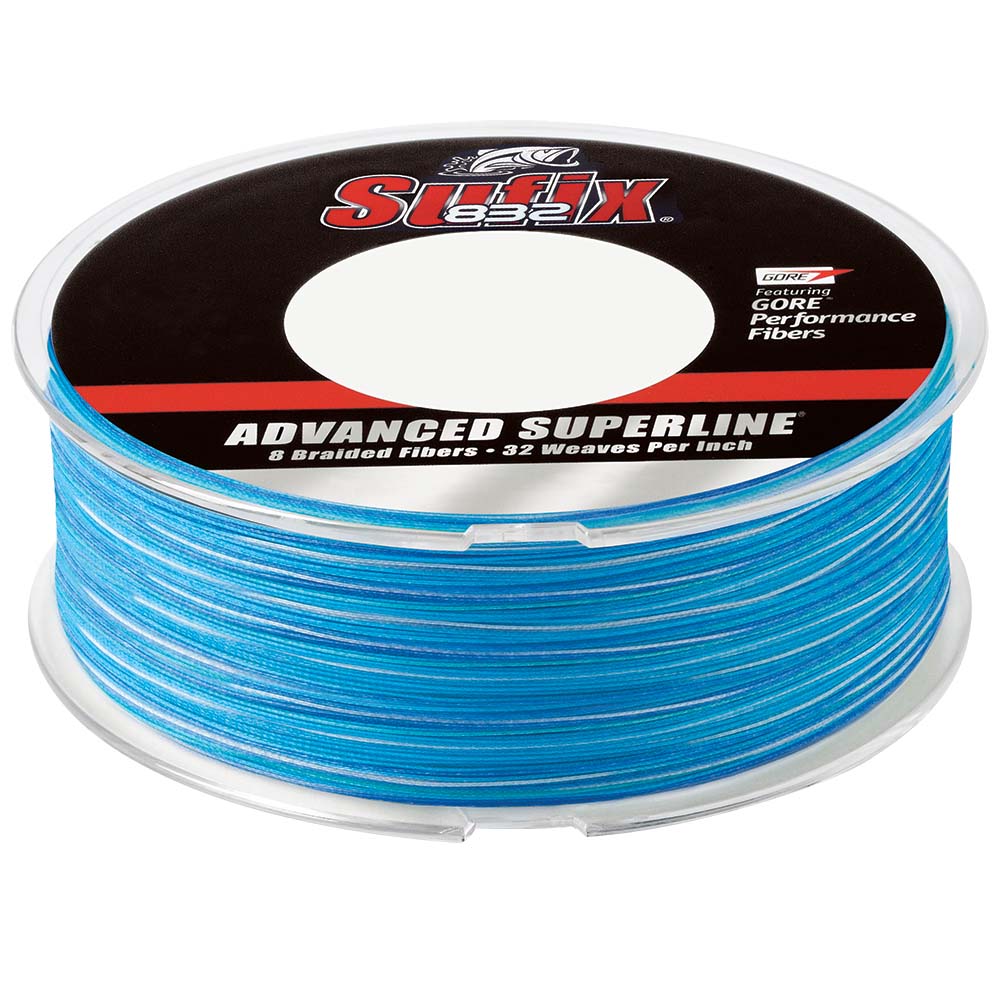 Sufix 832 Advanced Superline Braid  30lb  Coastal Camo  600 yds 660230CC