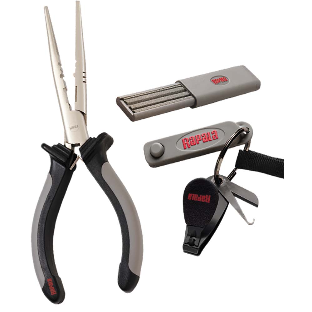 Rapala Combo Pack  Pliers Clipper Punch  Sharpener RTC6PCHS